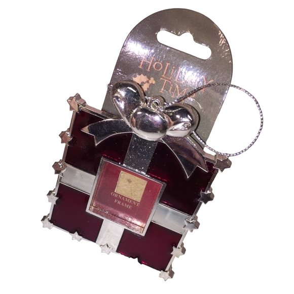 Holiday Time Ornament Picture Frame- New w/ Tags - Picture 3 of 5